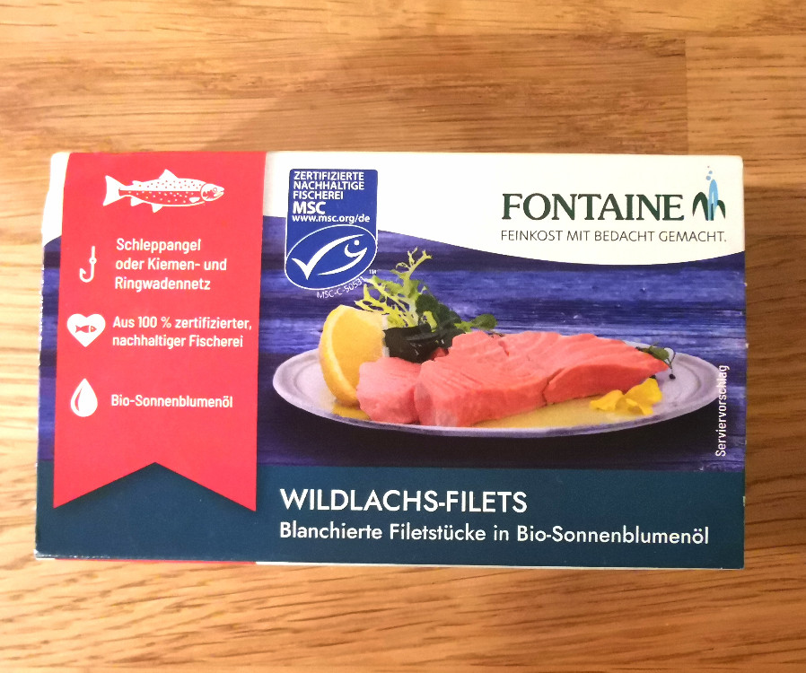 Wildlachs-Filets, in Bio-Sonnenblumenöl von Jana7 | Hochgeladen von: Jana7