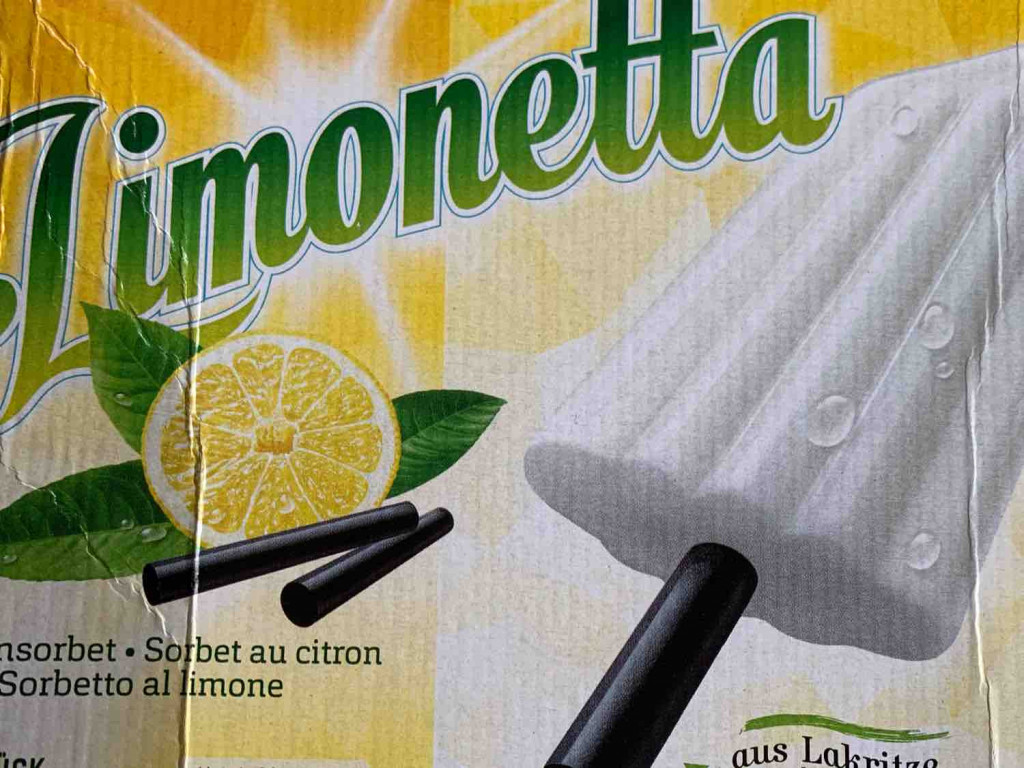 Limonetta Sorbet Zitrone mit Lakritz-Stängel, 1 Stück 80 g von w | Hochgeladen von: wieselchen