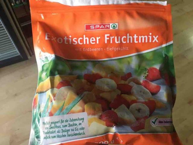 Exotischer Fruchtmix, mit Erdbeeren von Superman9990 | Hochgeladen von: Superman9990