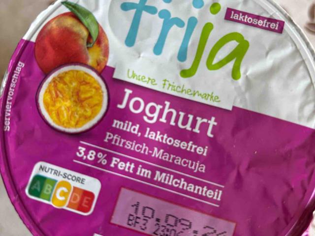 frija Joghurt Pfirsich Maracuja, laktosefrei 3,8% Fett von Judi6 | Hochgeladen von: Judi6