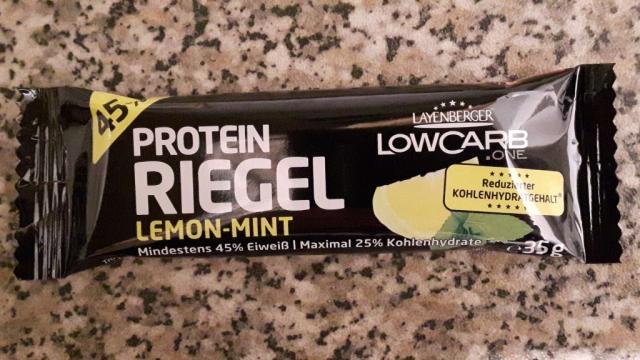 Proteinriegel Lemon-Mint, Lowcarb | Hochgeladen von: MasterJoda