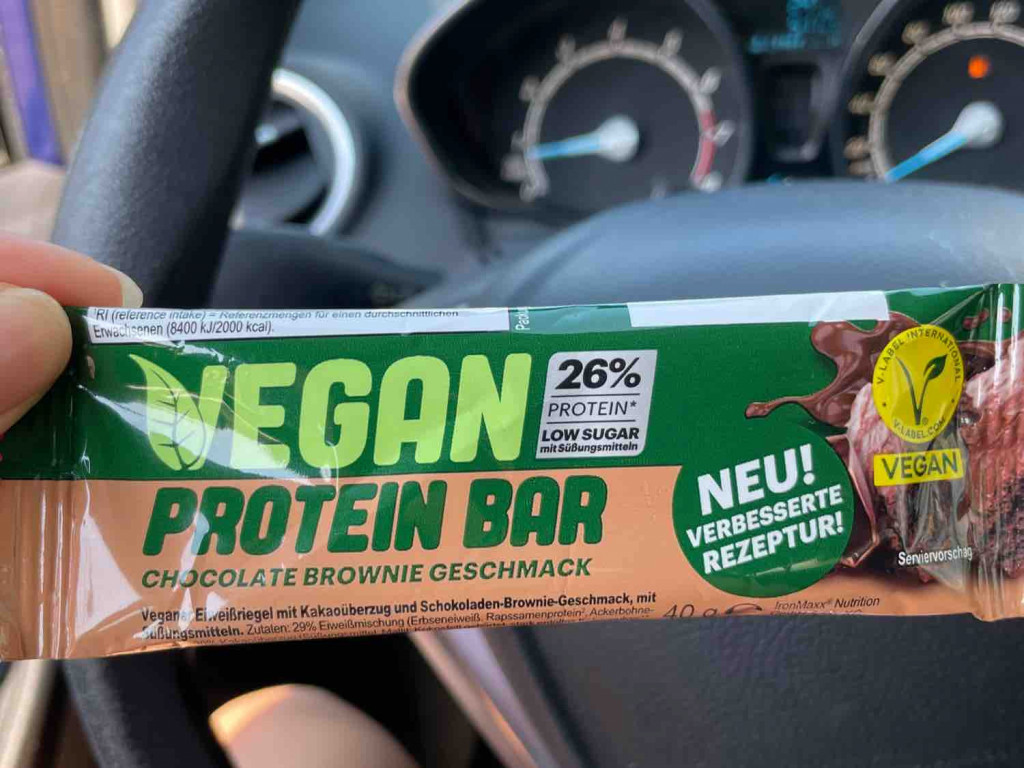 Vegan Protein Bar Chocolate Brownie, Neue Rezeptur von ginamlr | Hochgeladen von: ginamlr