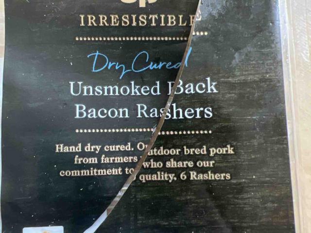 unsmoked bacon rashers, dry cured by NWCLass | Uploaded by: NWCLass