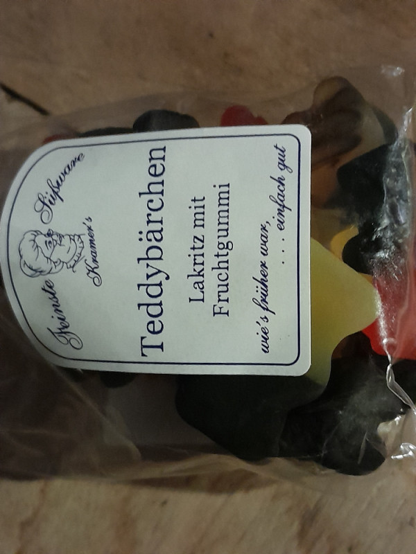 Teddybärchrn, Lakritz mit Fruchtgummi von lueckert | Hochgeladen von: lueckert Teddybärchrn, Lakritz mit Fruchtgummi von lueckert | Hochgeladen von: lueckert