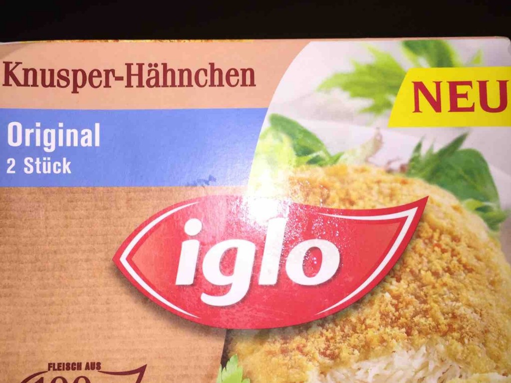 Iglo, Knusper-Hähnchen, Original Kalorien - Neue Produkte - Fddb