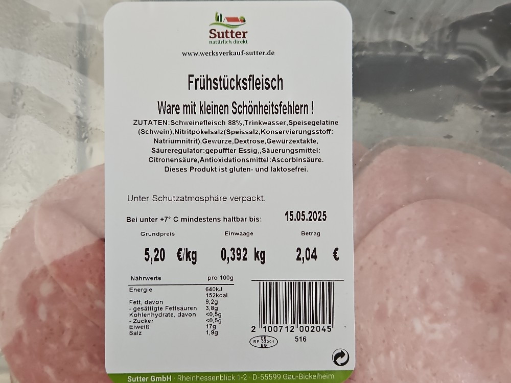 Frühstücksfleisch von Harmonicus36 | Hochgeladen von: Harmonicus36 Frühstücksfleisch von Harmonicus36 | Hochgeladen von: Harmonicus36