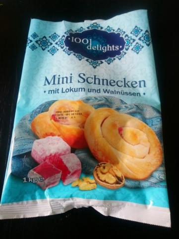 Mini Schnecken , Lokum und Walnüsse  | Hochgeladen von: benitatacheri