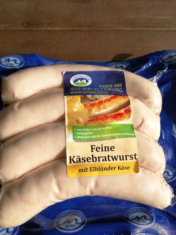 Feine Käsebratwurst, Mit Elbländer Käse von Armtermi | Hochgeladen von: Armtermi