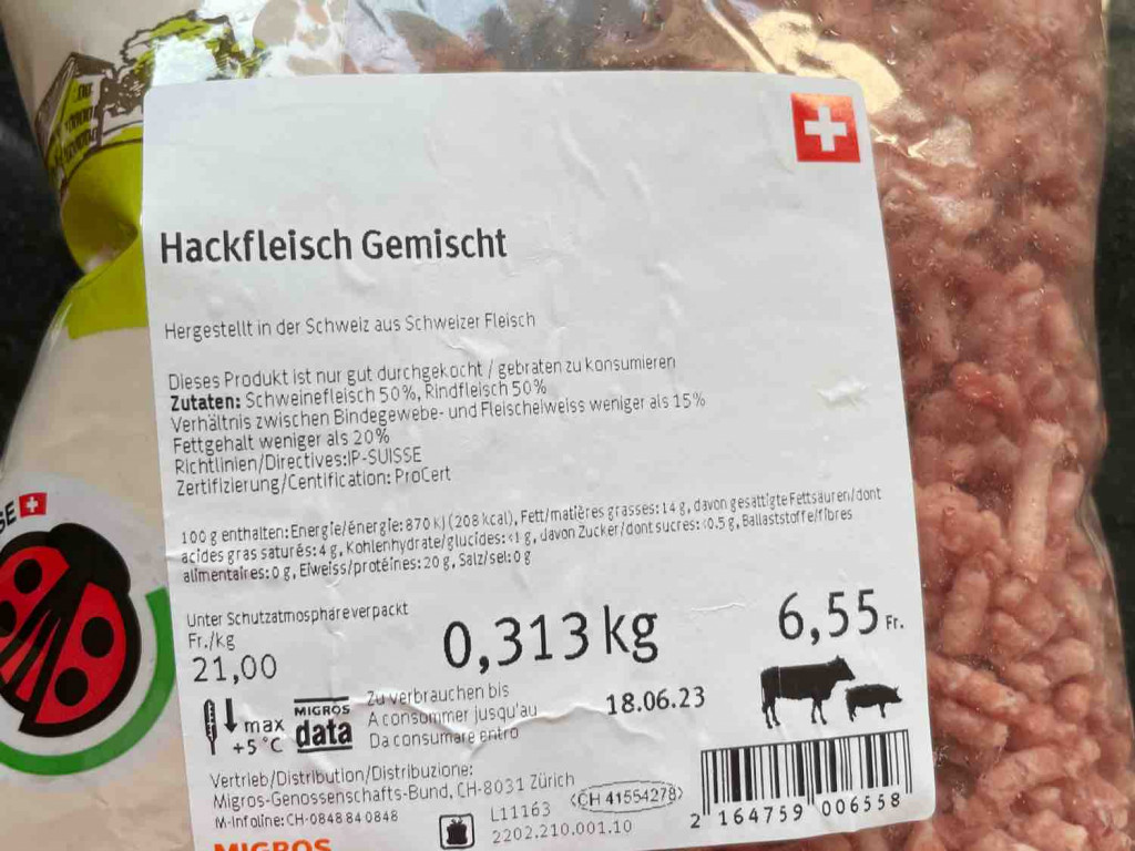 Hackfleisch gemischt IP Suisse von Naedl | Hochgeladen von: Naedl