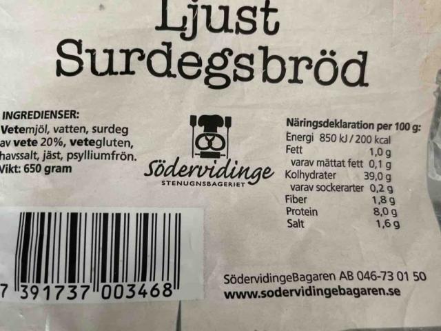 Södervidinge Ljust Surdegsbröd by lassetth | Uploaded by: lassetth