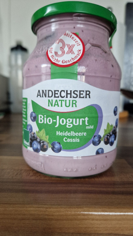 Bio-Joghurt mild Heidelbeere Cassis, weniger Zucker -38% von Zon | Hochgeladen von: Zonti