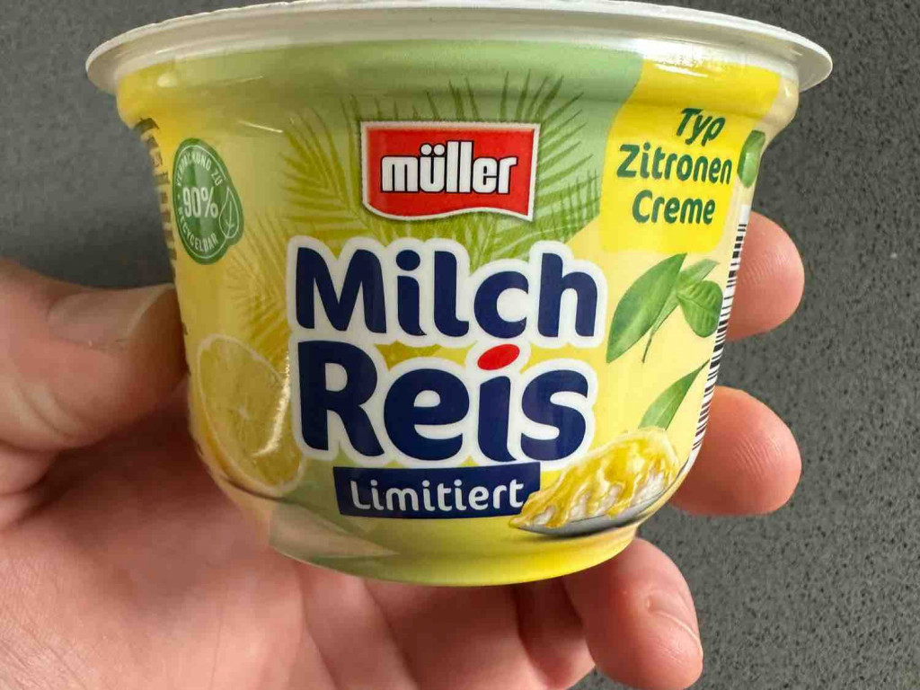 Müller Milchreis, Zitronen Creme (limitiert) von marnoe113 | Hochgeladen von: marnoe113
