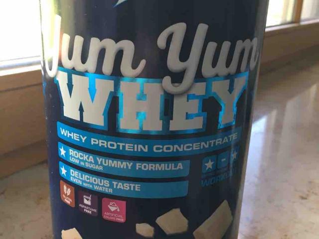 Proteinpulver, yum yum whey white chocolate von Marvin000 | Hochgeladen von: Marvin000