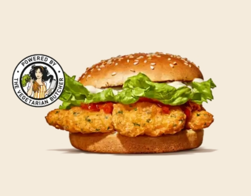 Plant-Based Nugget Burger, Ein Burger von Pando | Hochgeladen von: Pando