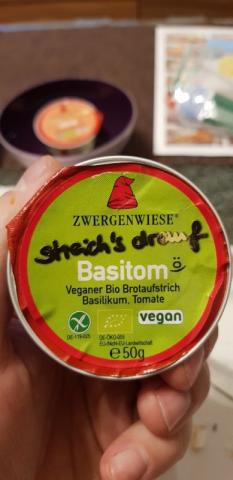 streichs drauf Basitom, Veganer Bio Brotaufstrich Basilikum, Tom | Hochgeladen von: florianpirkner667