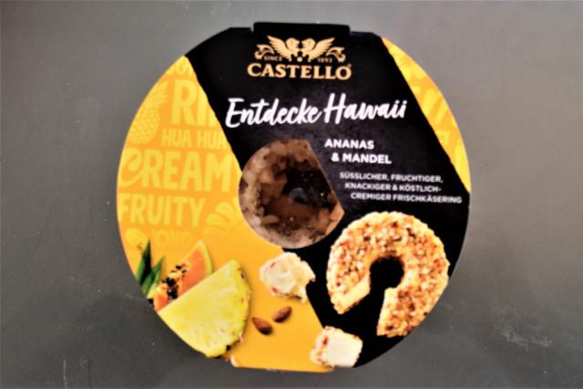 Frischkäsering Castello Ananas & Mandel, Coop, schmeckt  | Hochgeladen von: aoesch