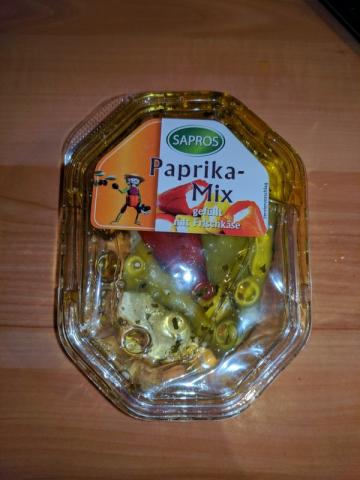 Paprika Mix gefüllt mit Frischkäse, Sapros | Hochgeladen von: sandragabele757