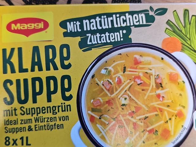 Maggi Klare Suppe, mit Suppengrün von Maki-Wichtel | Hochgeladen von: Maki-Wichtel