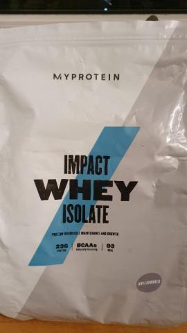 Impact Whey Isolate, unflavoured von User4712 | Hochgeladen von: User4712