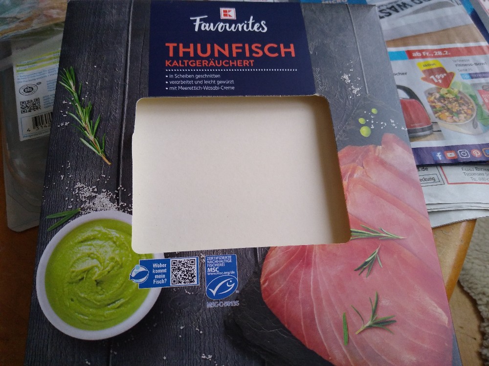 Thunfisch kaltgeräuchert, mit Meerrettich-Wasabi-Creme von metal | Hochgeladen von: metaltom