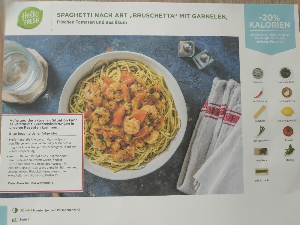 Spaghetti nach Art "Bruschetta" mit Garnelen, frischen | Hochgeladen von: Mr. Kev