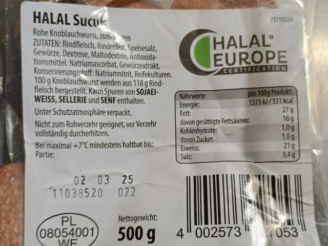 Sucuk halal, Großmarkt von Sandra V | Hochgeladen von: Sandra V