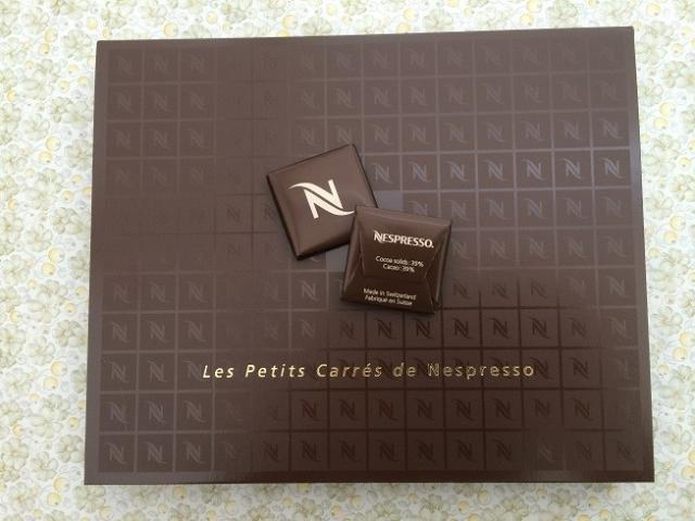 Les Petits Carrés de Nespresso, Milchschokolade, 39% Kakao | Hochgeladen von: puscheline