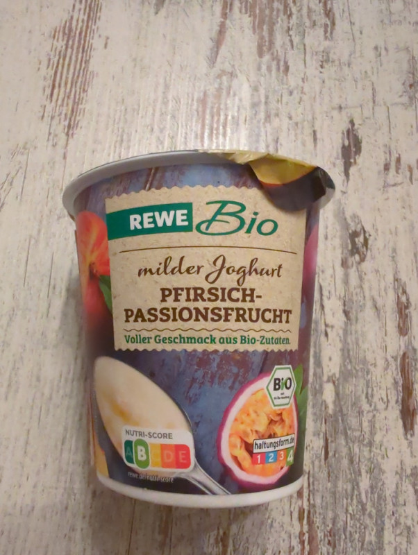 Rewe Bio milder Joghurt Pfirsich-Passionsfrucht von fuchsteufels | Hochgeladen von: fuchsteufelswild
