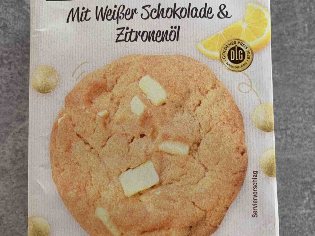 Soft Baked Cookies, mit weißer Schokolade und zitronenöl von Sas | Hochgeladen von: SasiNeIschKlar