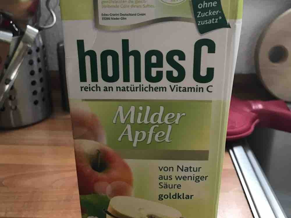 Hohes C, Milder Apfel mit Acerola von wupperfisch | Hochgeladen von: wupperfisch