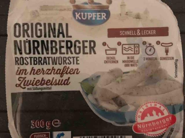 Original Nürnberger Rostbratwürste im Zwiebelsud von frolueb | Hochgeladen von: frolueb