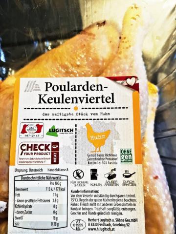 Poularden-Keulenviertel, vom Huhn | Hochgeladen von: Kautzinger