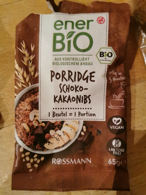 enerBio Porridge Schoko-Kakaonibs von Sophie.maddy | Hochgeladen von: Sophie.maddy