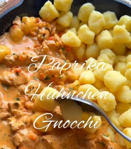 Paprika Hühnchen Sauce für Gnocchi, mager ohne Gnocchi von Jrn B | Hochgeladen von: Jrn Bossink