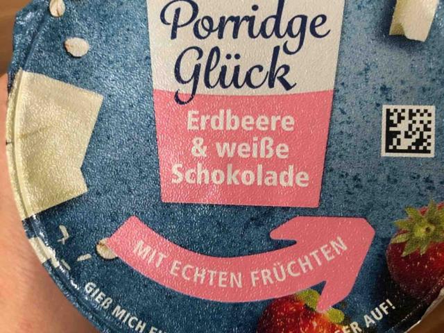 Portidge Glück, Erdbeere & weiße Schokolade von Kiki | Hochgeladen von: Kiki