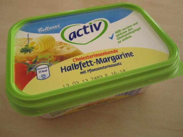 Bellasan activ Halbfett-Margarine, cholesterinsenkend | Hochgeladen von: Teecreme