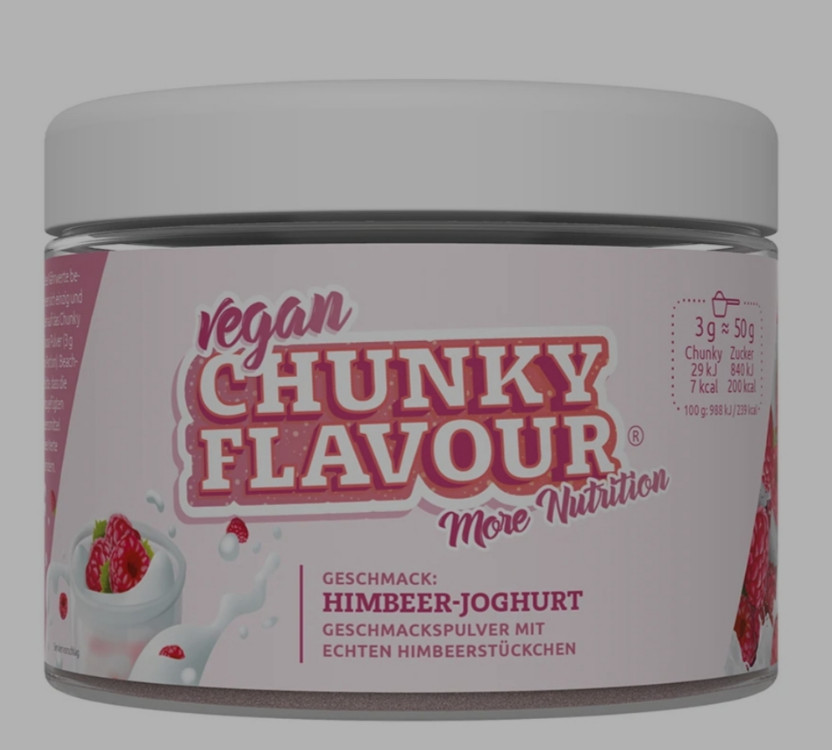 Chunky Flavour, Himbeer-Joghurt vegan von Tribi | Hochgeladen von: Tribi