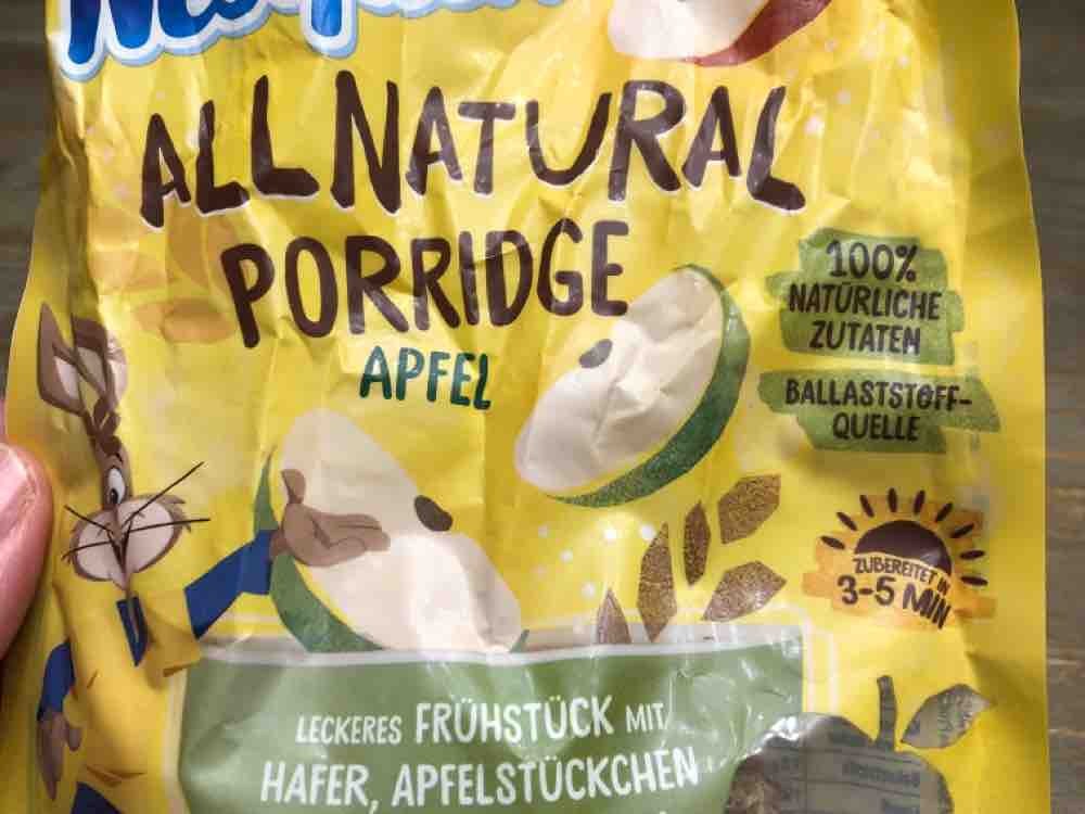 Nesquik  All Natural Porridge Apfel, mit Milch 1.5% von LutzHen | Hochgeladen von: LutzHen