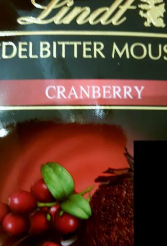 Edelbitter Mousse 70%, Cranberry | Hochgeladen von: Nini53