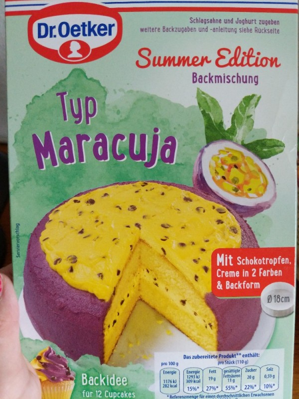 Backmischung Typ Maracuja, Summer Edition von Luckysunnynessy | Hochgeladen von: Luckysunnynessy