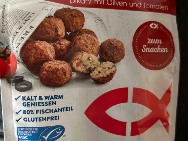 Fischbällchen, pikant mit Oliven und Tomaten von Bomac | Hochgeladen von: Bomac