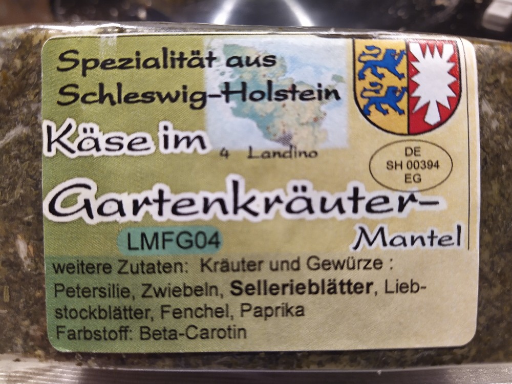 Käse im Gartenkräutermantel, Spezialität aus Schleswig-Holstein  | Hochgeladen von: slhh1977