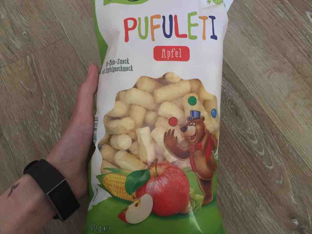 Pufuleti Bio-Mais-Snack, Apfel von marlinkrst | Hochgeladen von: marlinkrst