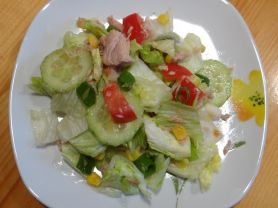 Salat mit Thunfisch | Hochgeladen von: evelyn307
