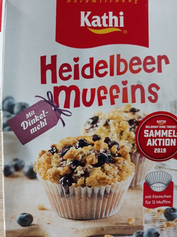 Heidelbeer Muffins, mit Dinkelmehl von mimi104 | Hochgeladen von: mimi104