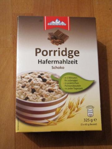 Porridge Hafermahlzeit Schoko (Gletscherkrone) | Hochgeladen von: 8firefly8