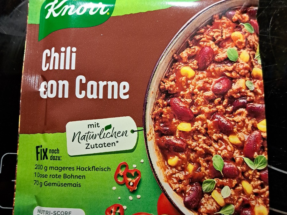 Knorr Chilli con Carne (unzubereitet) von PetraMV | Hochgeladen von: PetraMV