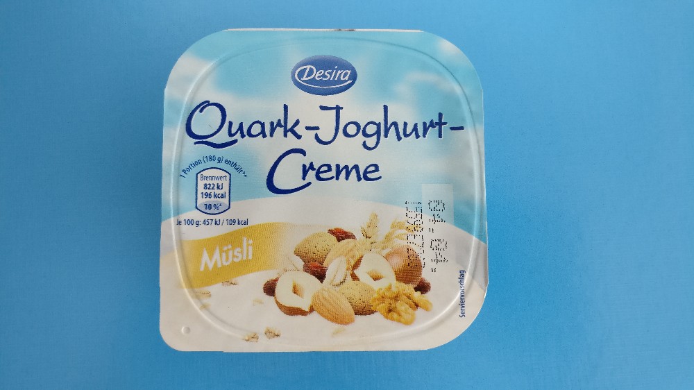 Desira Quark-Joghurt-Creme, Müsli von jojodertiger442 | Hochgeladen von: jojodertiger442