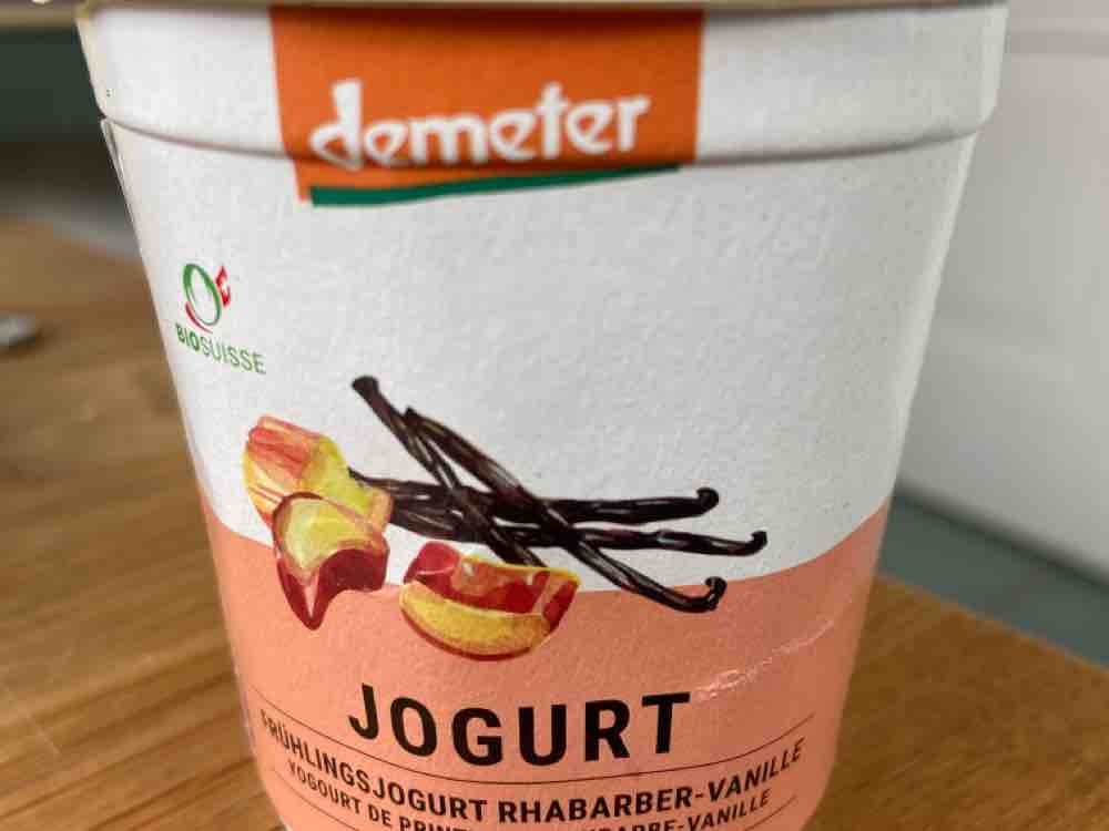 Jogurt, Frühlingsjogurt Rhabarber-Vanille von JessieSue | Hochgeladen von: JessieSue