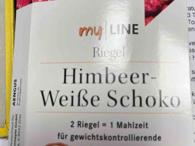 MyLine Riegel Himbeer-weiße Schoko von KarinReitbauer | Hochgeladen von: KarinReitbauer